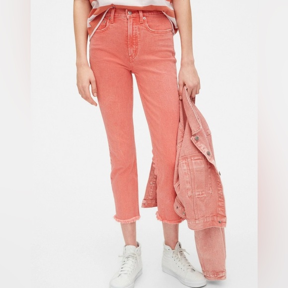 GAP Denim - GAP Women's Peach Ankle Jeans size 8